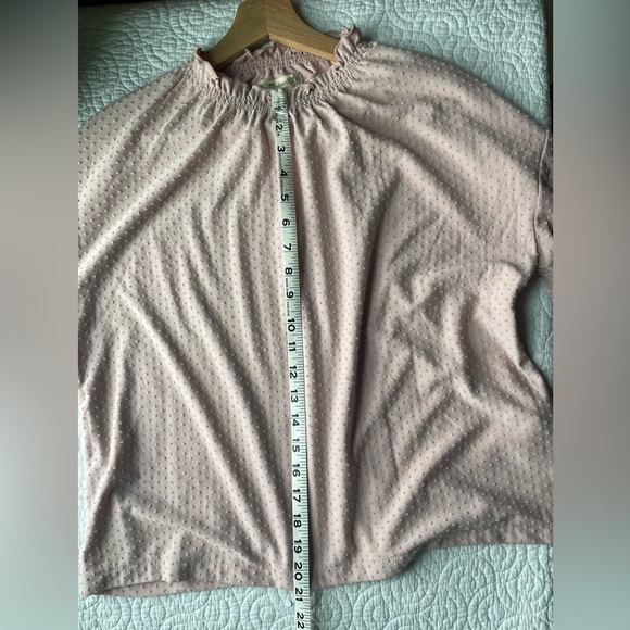 Madewell Clipdot Ruffle Top - Picture 6 of 7